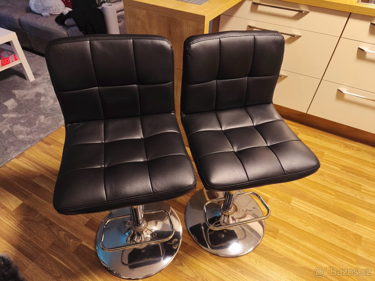 Barové židle 2ks (top stav)