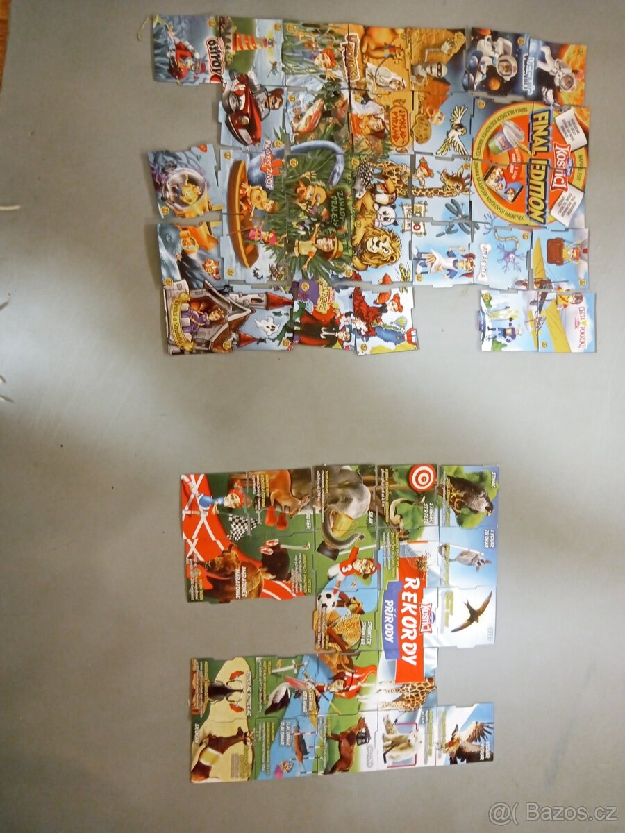 Magnetky z kostíků