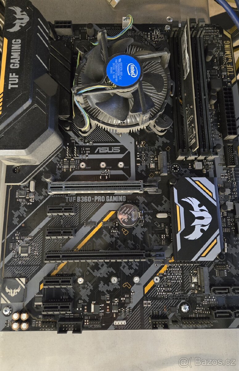 MB ASUS TUF B360M-PRO GAMING + CPU + RAM 8GB, sock. 1151