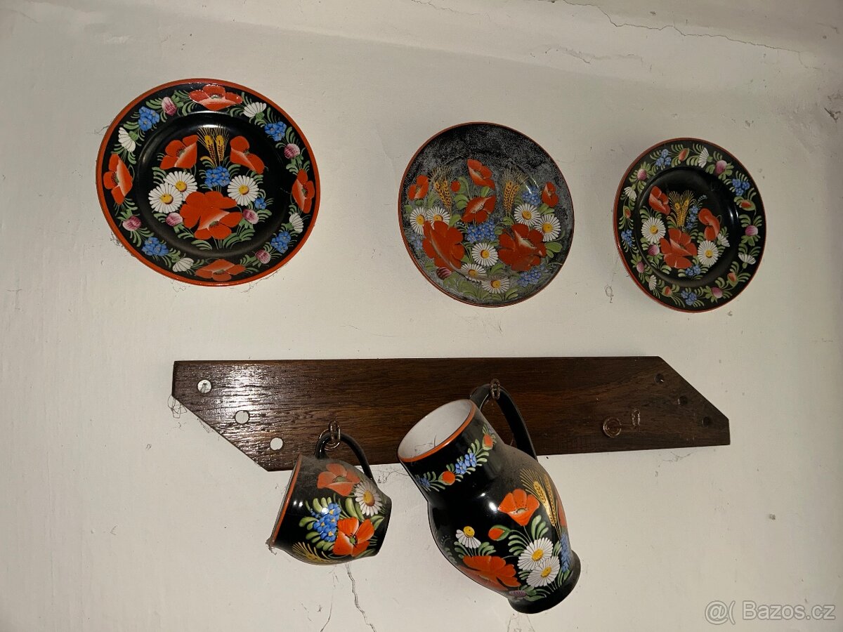 Chodská keramika 6kusů