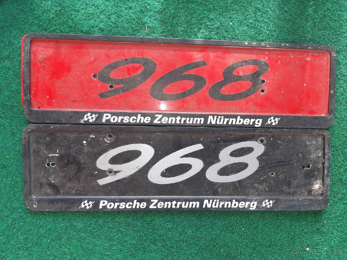 Porsche 968 (rámečky spz)