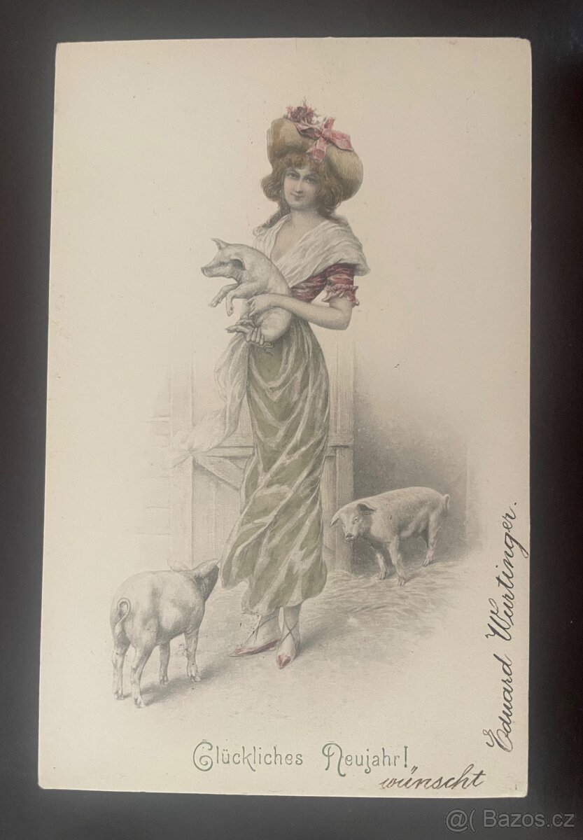 Stará pohlednice r. 1900 č.14