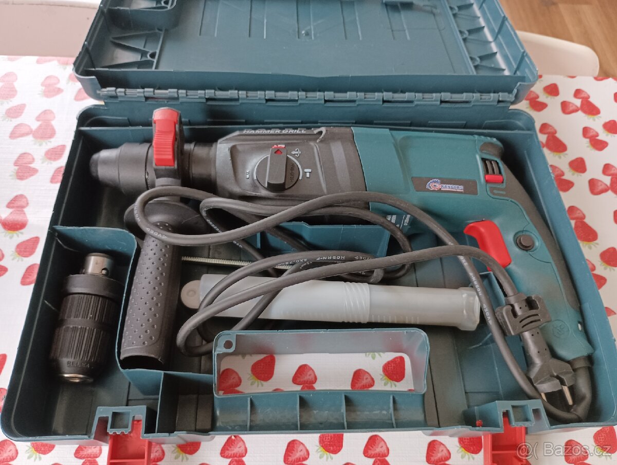 Nové vrtací a sekací kladivo SDS-PLUS 2500W 2 hlavy