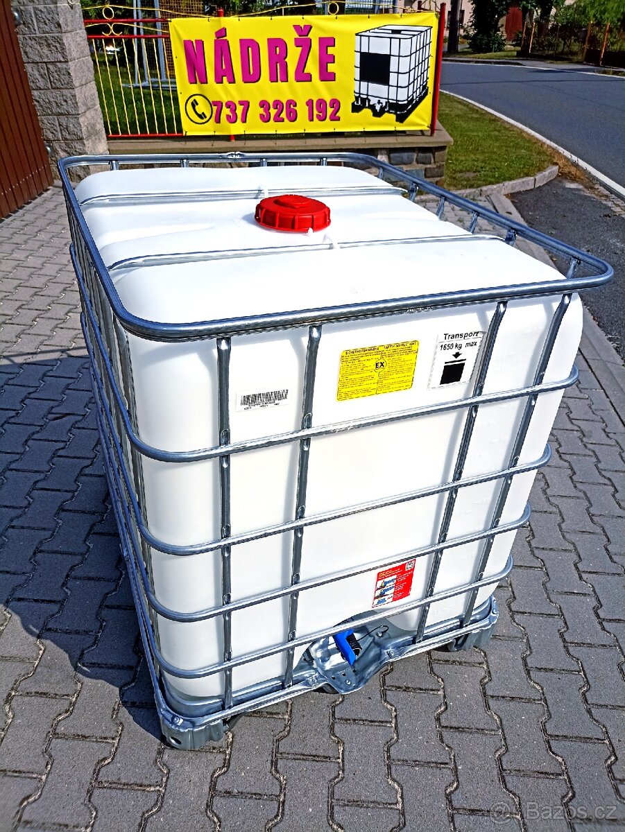 IBC nádrže 1000 litrů