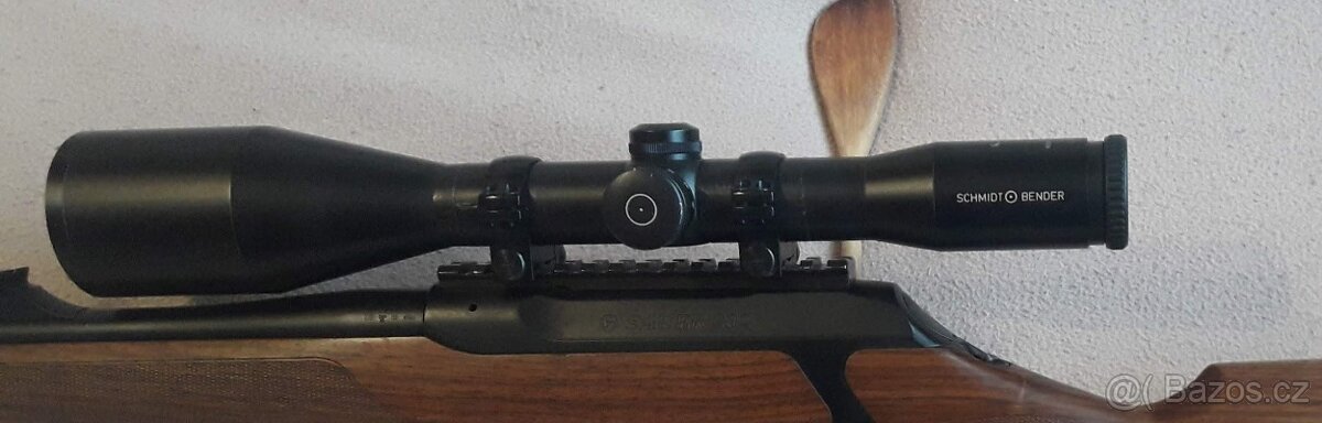 Puškohled Schmidt & Bender 8x56 s červeným bodem