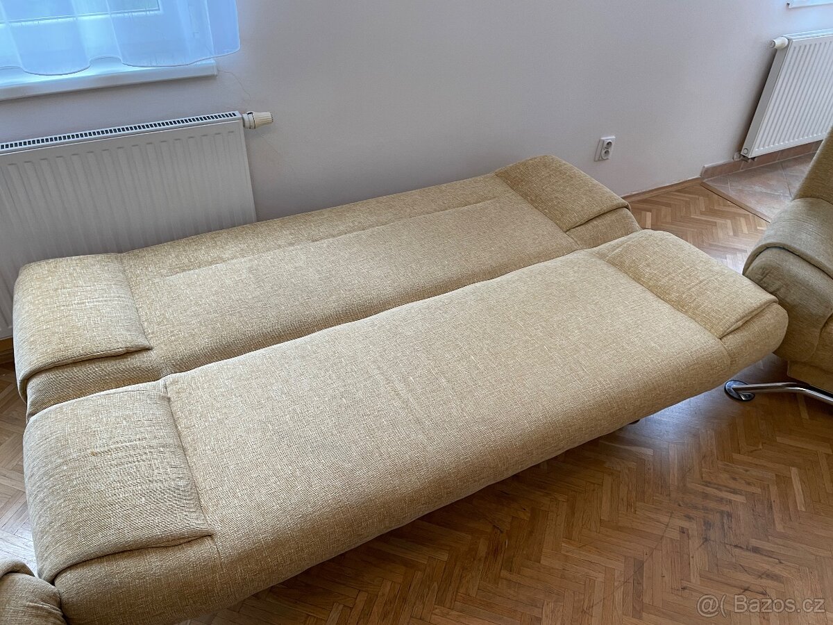 Látková sedací souprava 3+1+1