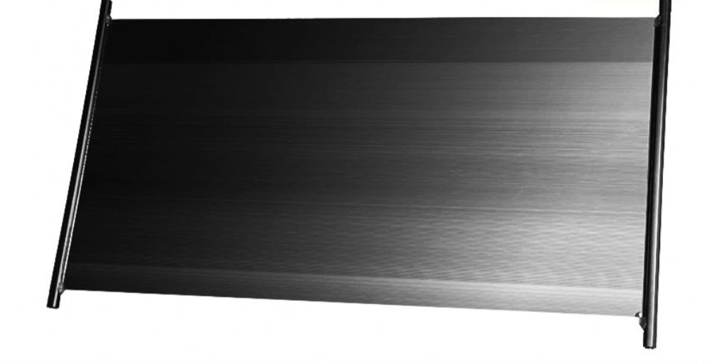 Solární ohřev bazénu 1,2 x 4,5 m (5,4 m2) vč. konstrukce