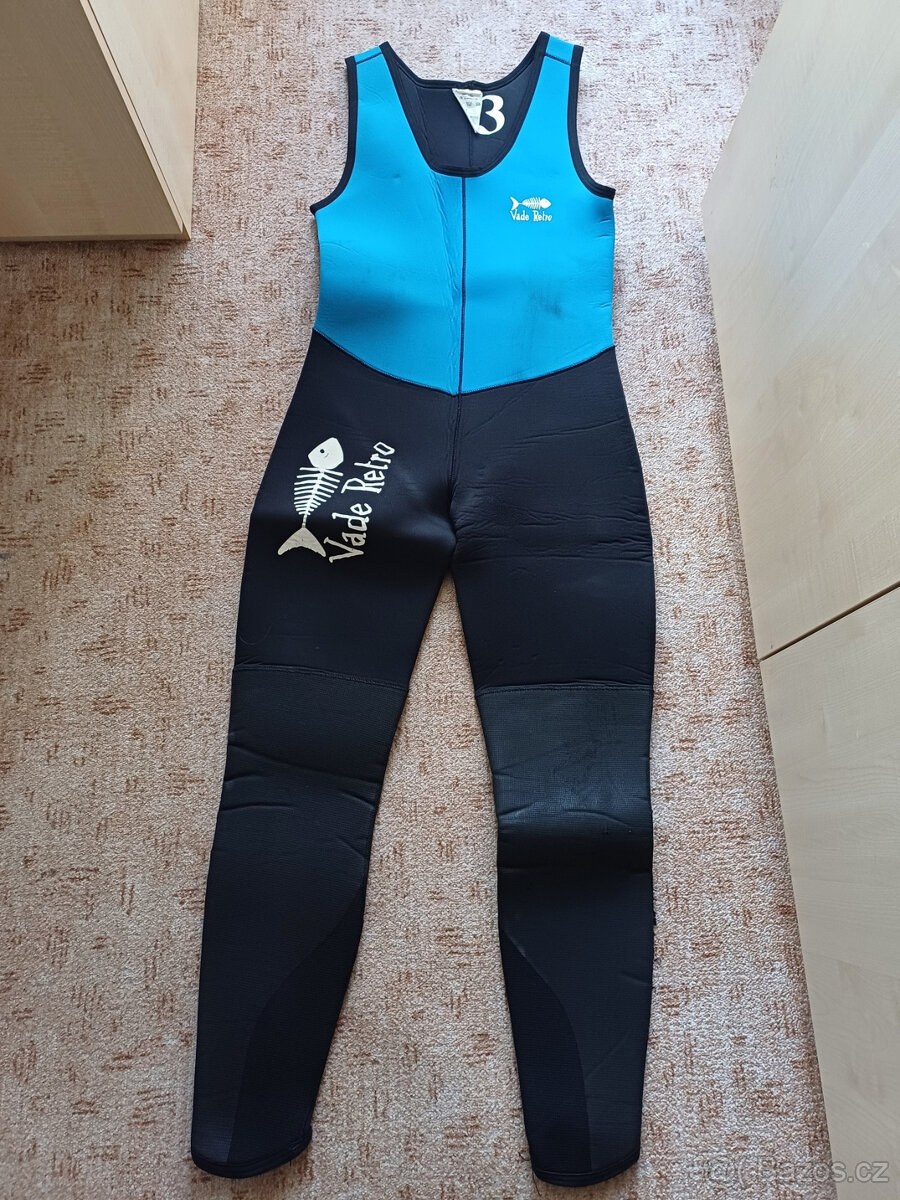 PRODÁM - Neopren Vade Retro 5mm (Long John+bunda s kapucí)
