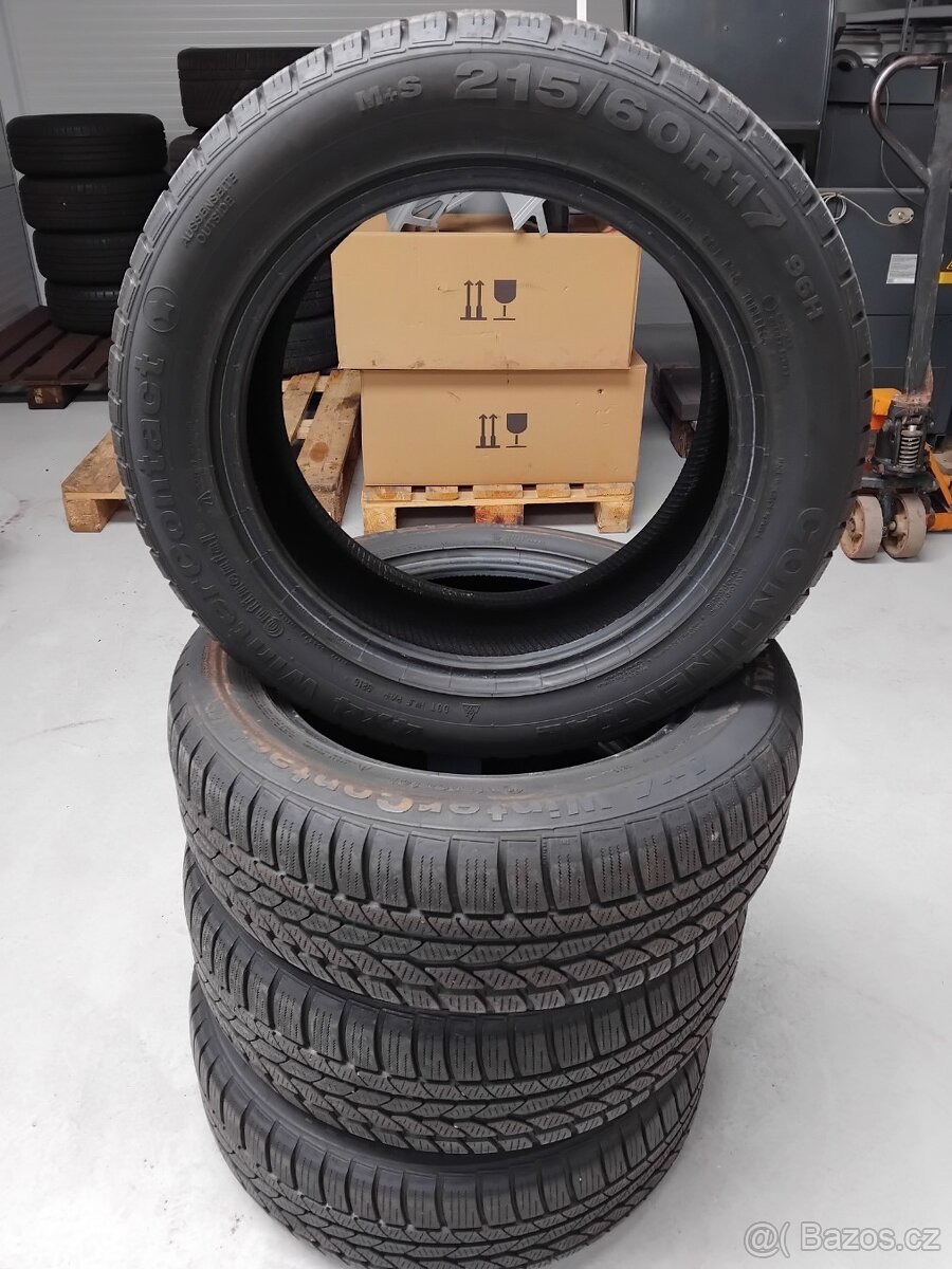 Prodám zimní pneu 215/60R17 96H Continental