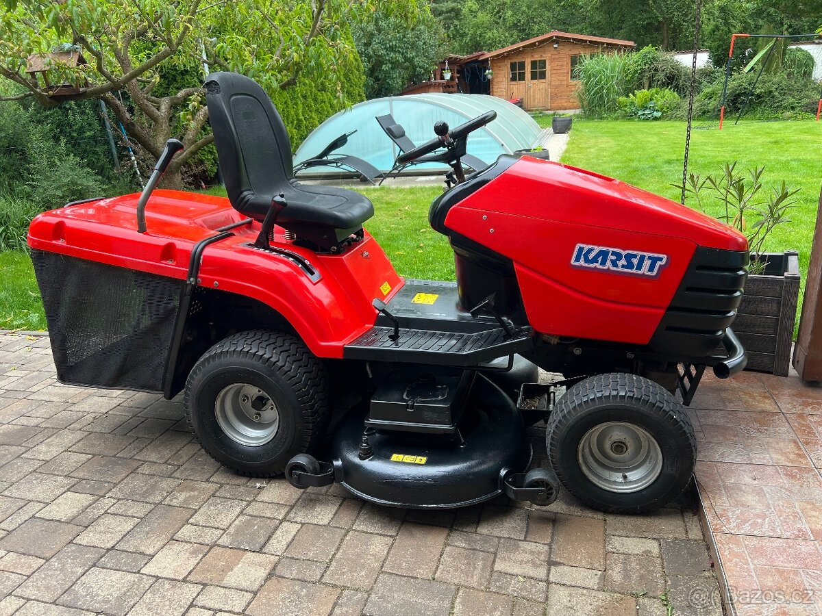 Zahradní traktor traktůrek ČR Karsit 2v 24HP tlak.maz.