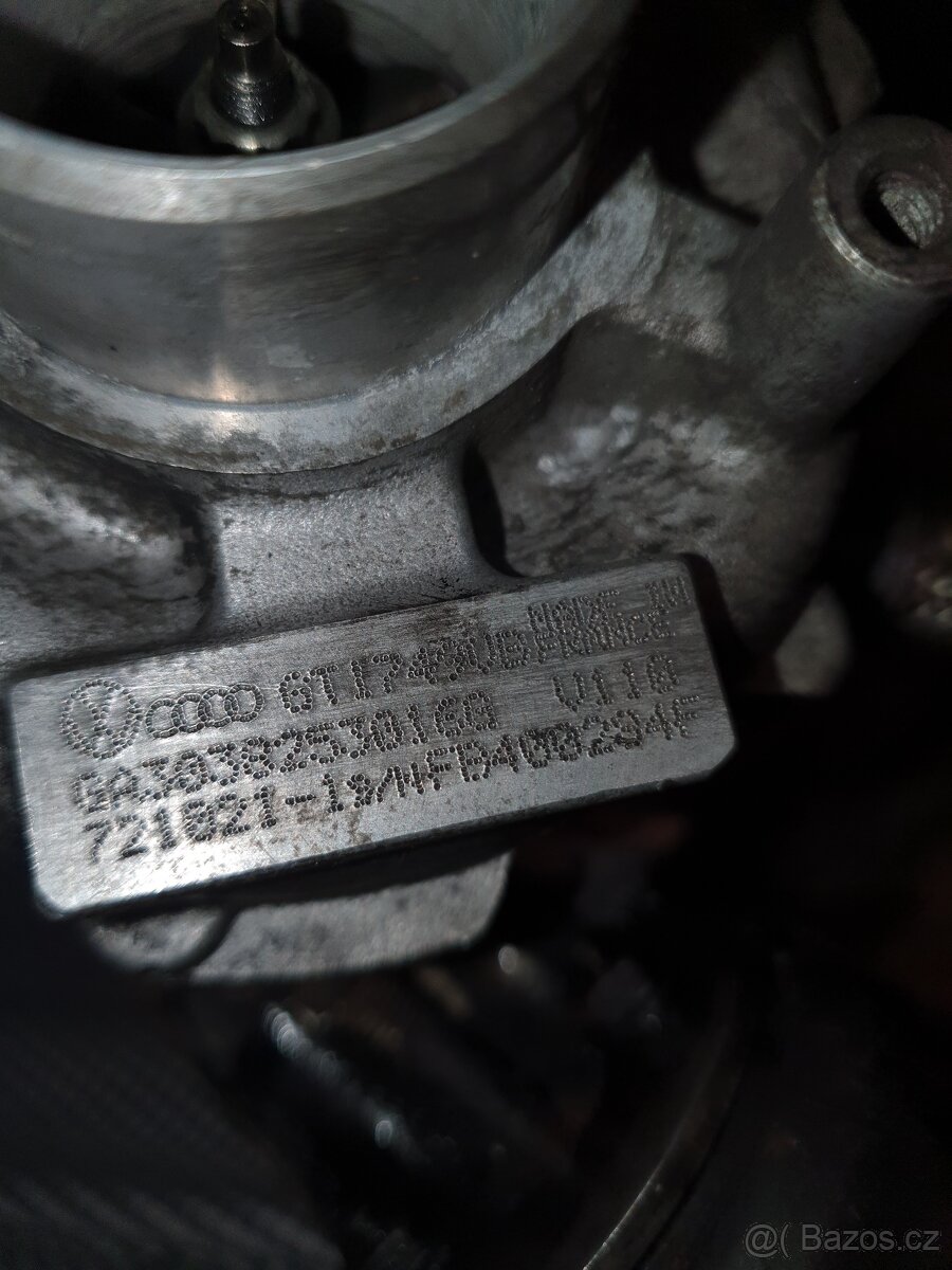 Koupim turbo Garrett 1749VB ARL 110kW