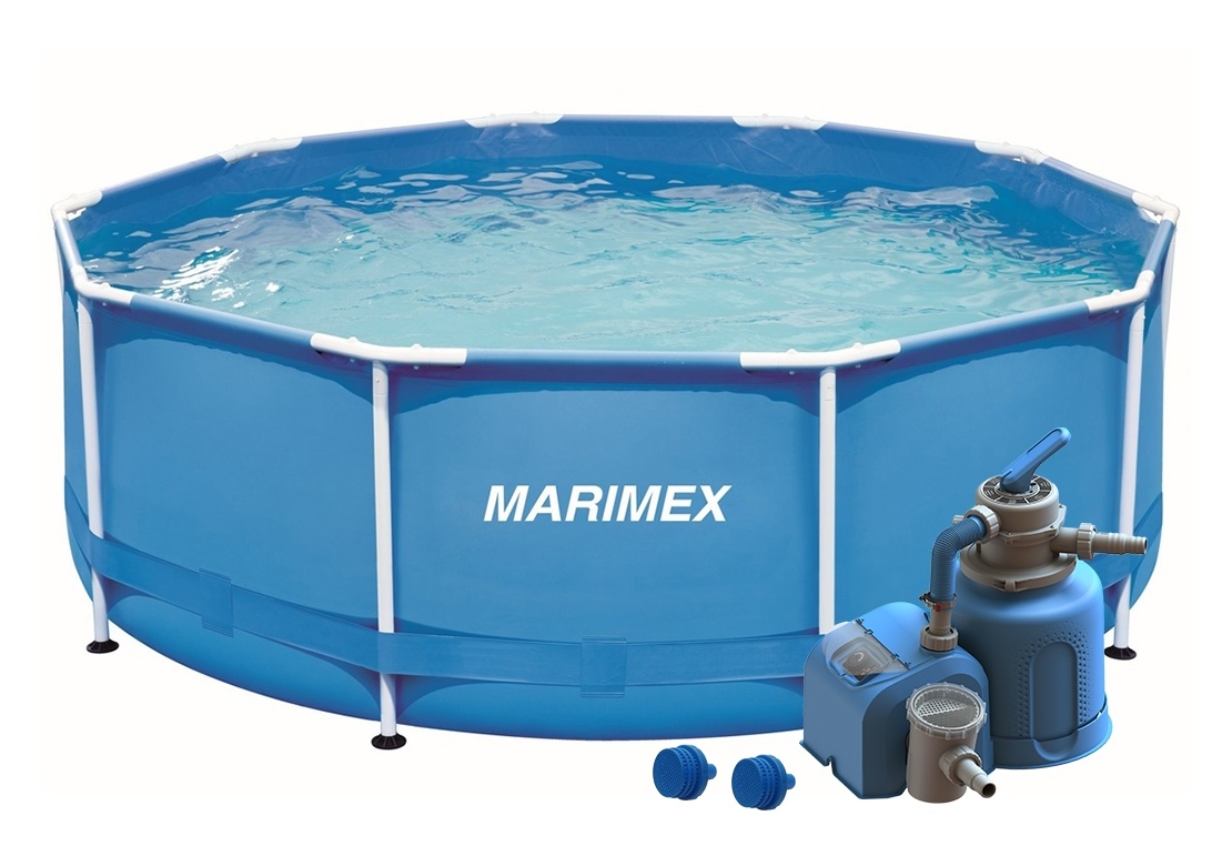 Konstrukce bazénu Marimex + schůdky
