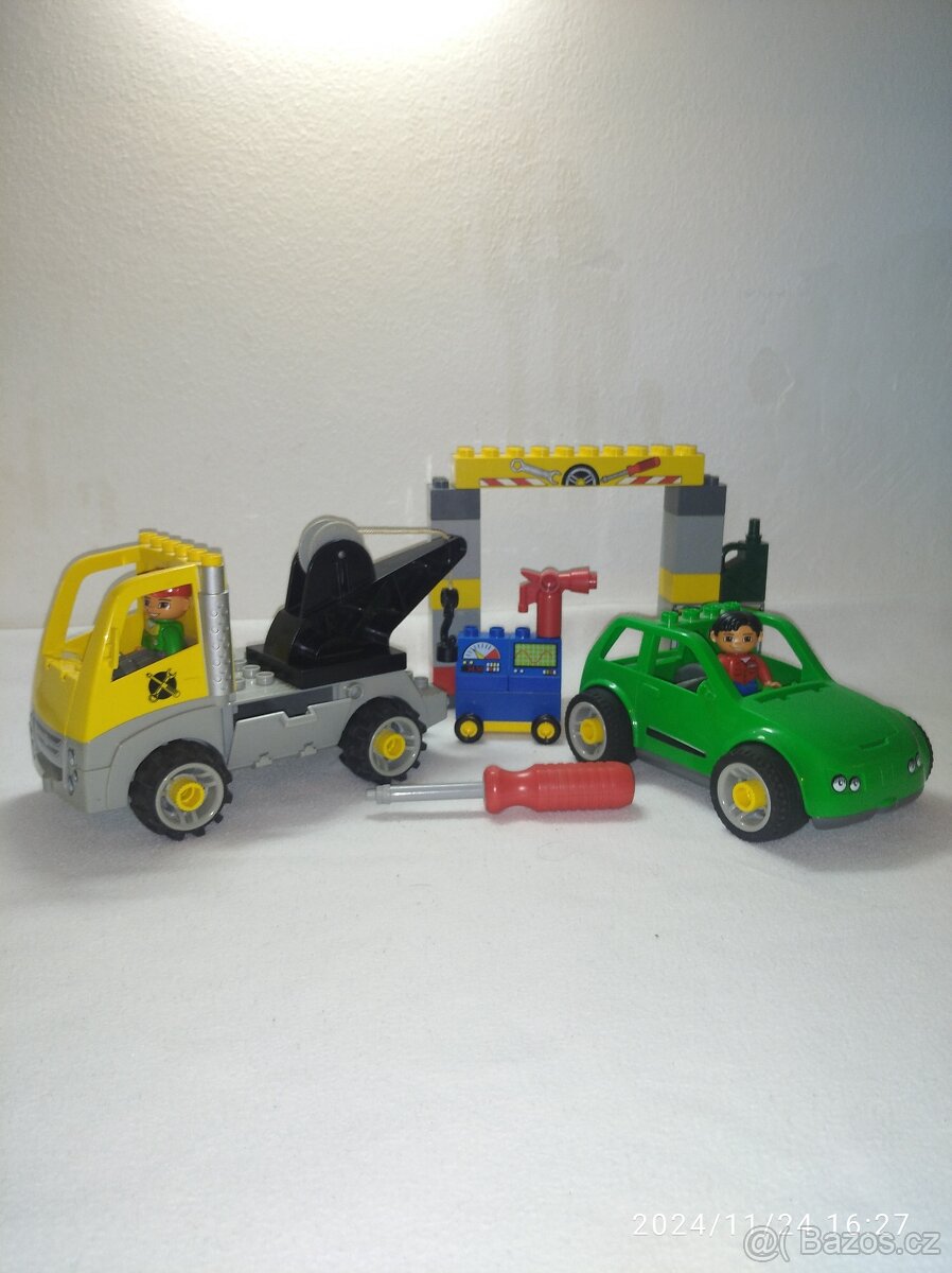 Lego duplo toolo 5641 rušná autoopravna