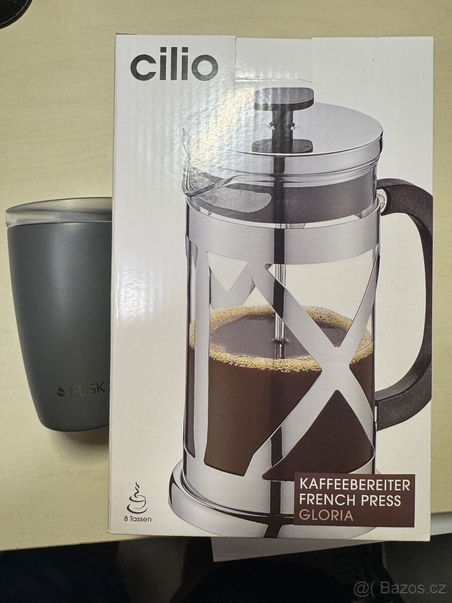 Kávovar stlačovací Gloria na 8 šálků 1,0l - Cilio