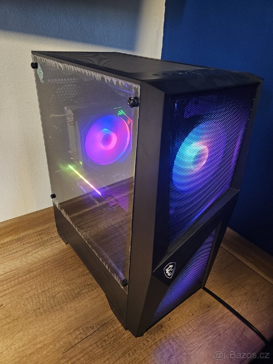 HERNÍ PC - RTX 3060 Ti, Ryzen 5600X, 32gb ram, 1tb disk