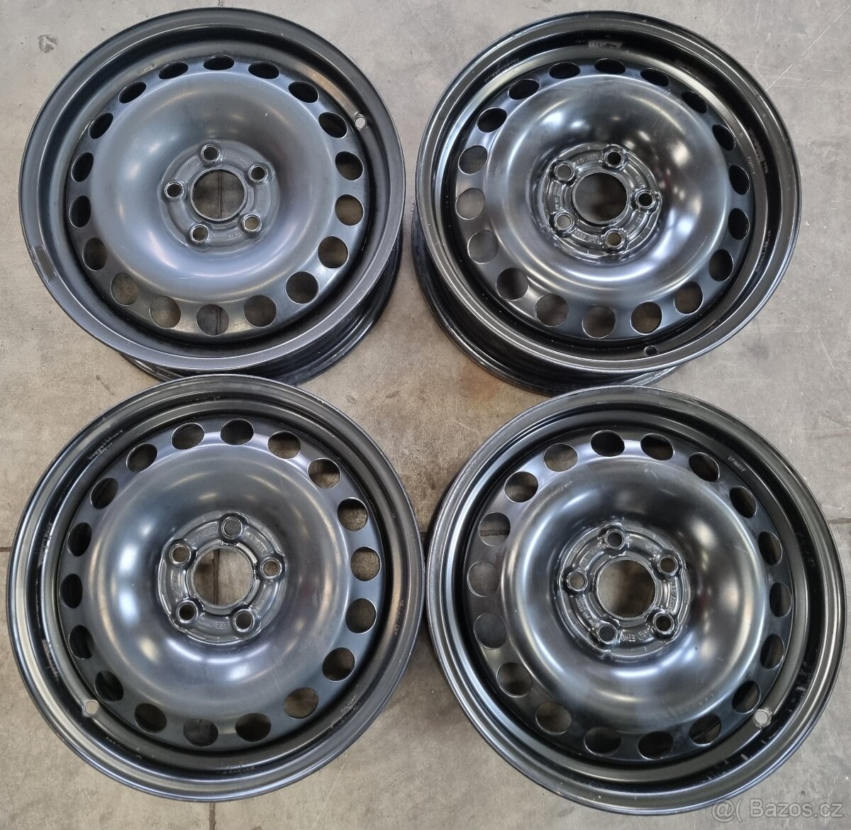 disky 15" 5X100 J5,5 ET40 Škoda Fabia 4 VW Polo Seat Ibiza
