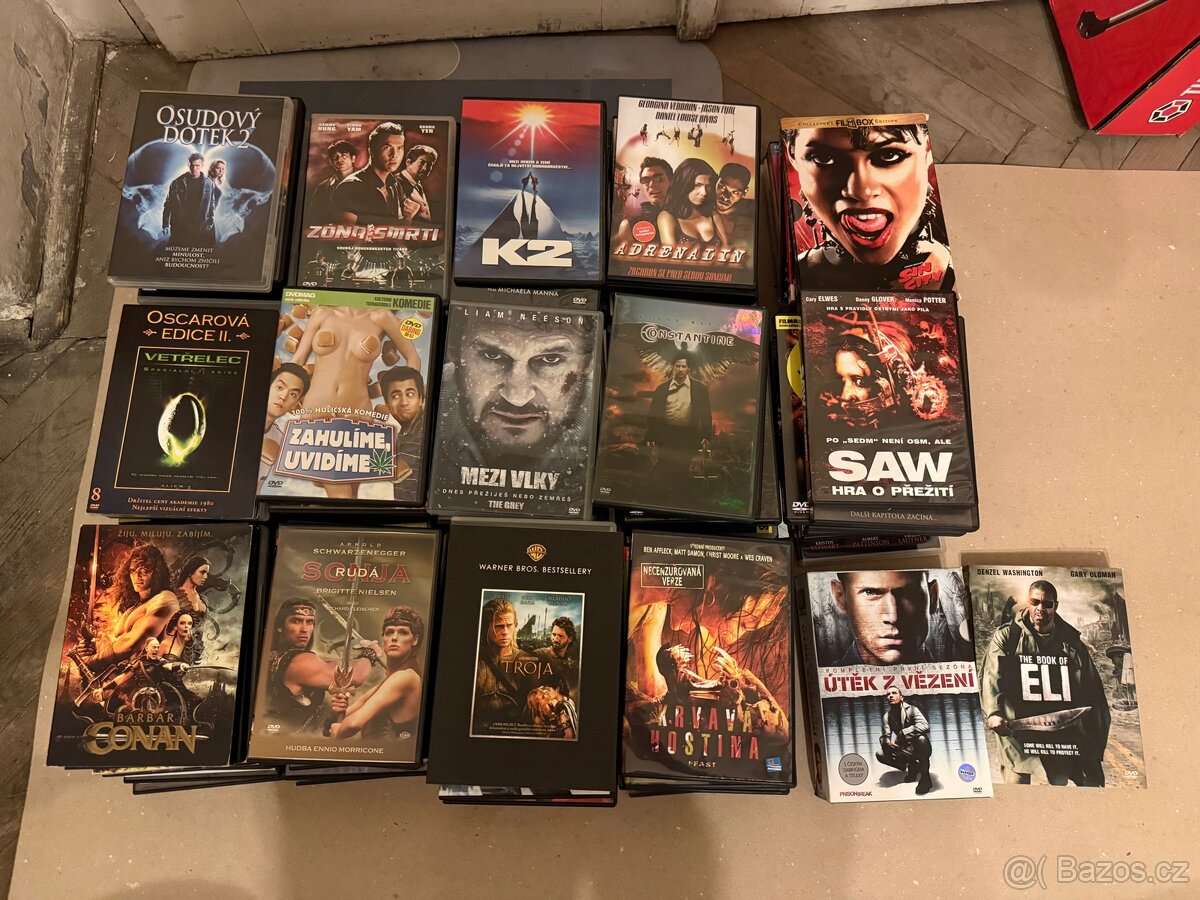 DVD 150 kusů a 50 kusů zdarma ( 200 kusů )