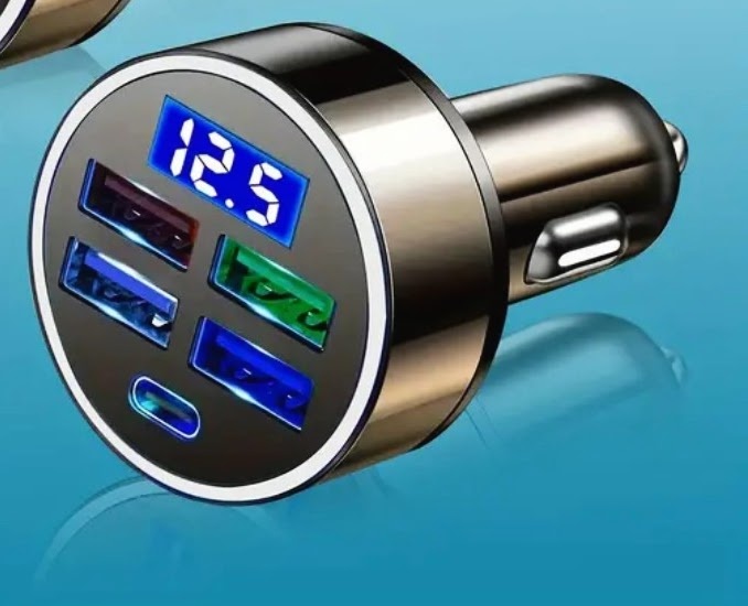 NOVÉ   Nabíječka do auta + držák na mobil magnetický