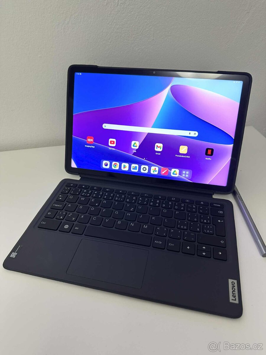 Tablet Lenovo Tab P11 2nd Gen 128GB šedá + klávesnice, tužka
