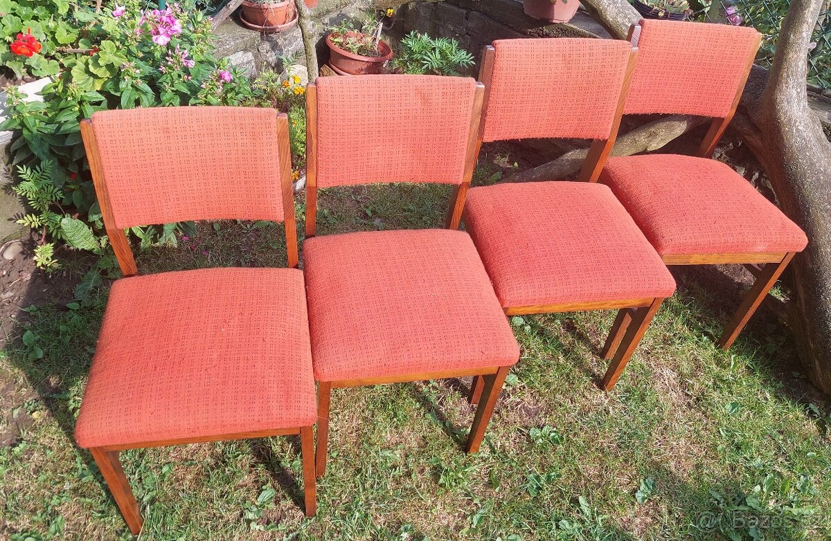 E. Morgenstern - starožitné židle 4 ks