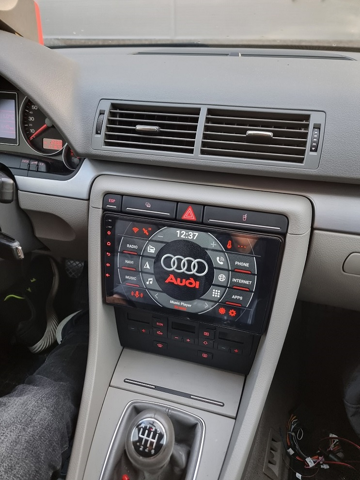 9" AUDI A4, SEAT EXEO - ANDROID 14 - GPS rádio