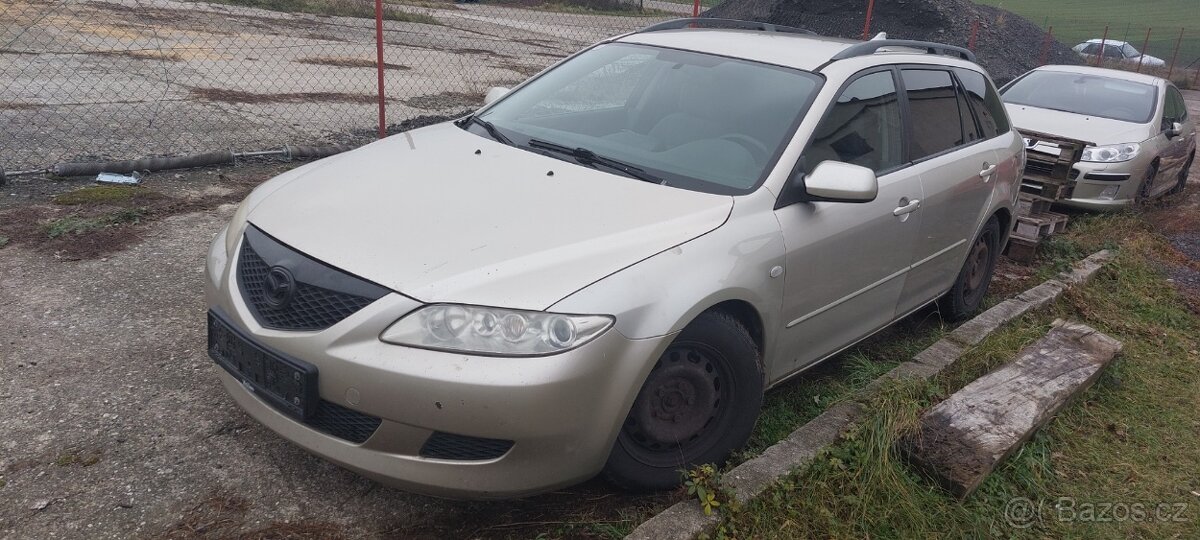 Mazda 6 2.0D, 89 kW, tažné, 248000 km