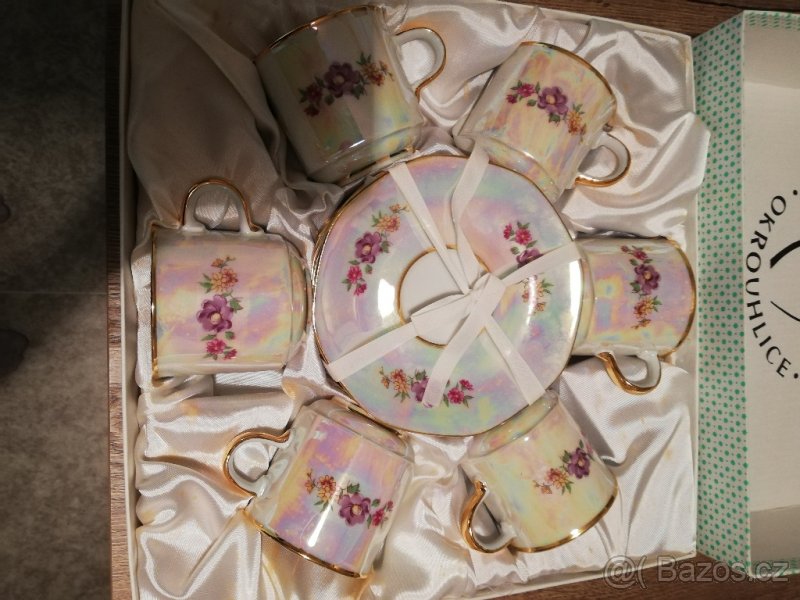 Čajový servis - Karlovarský porcelán