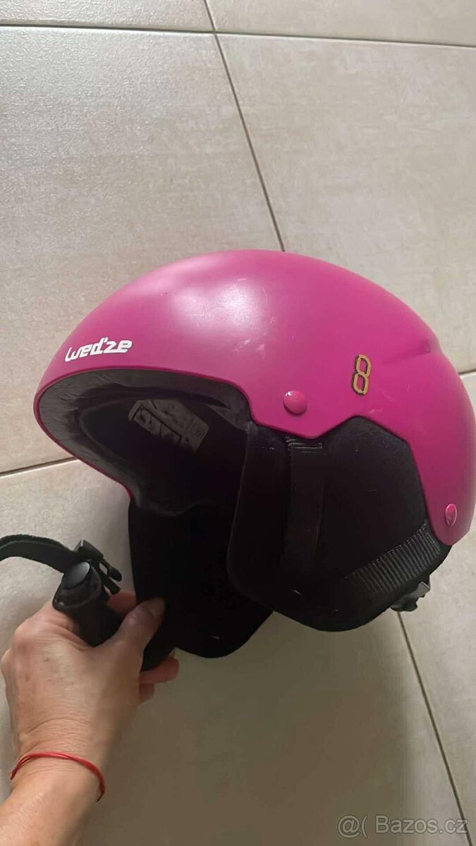 Dětská lyžařská helma Wed’ze 48-52cm