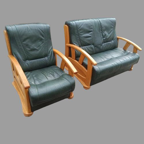 Kožená sedačka 2+1