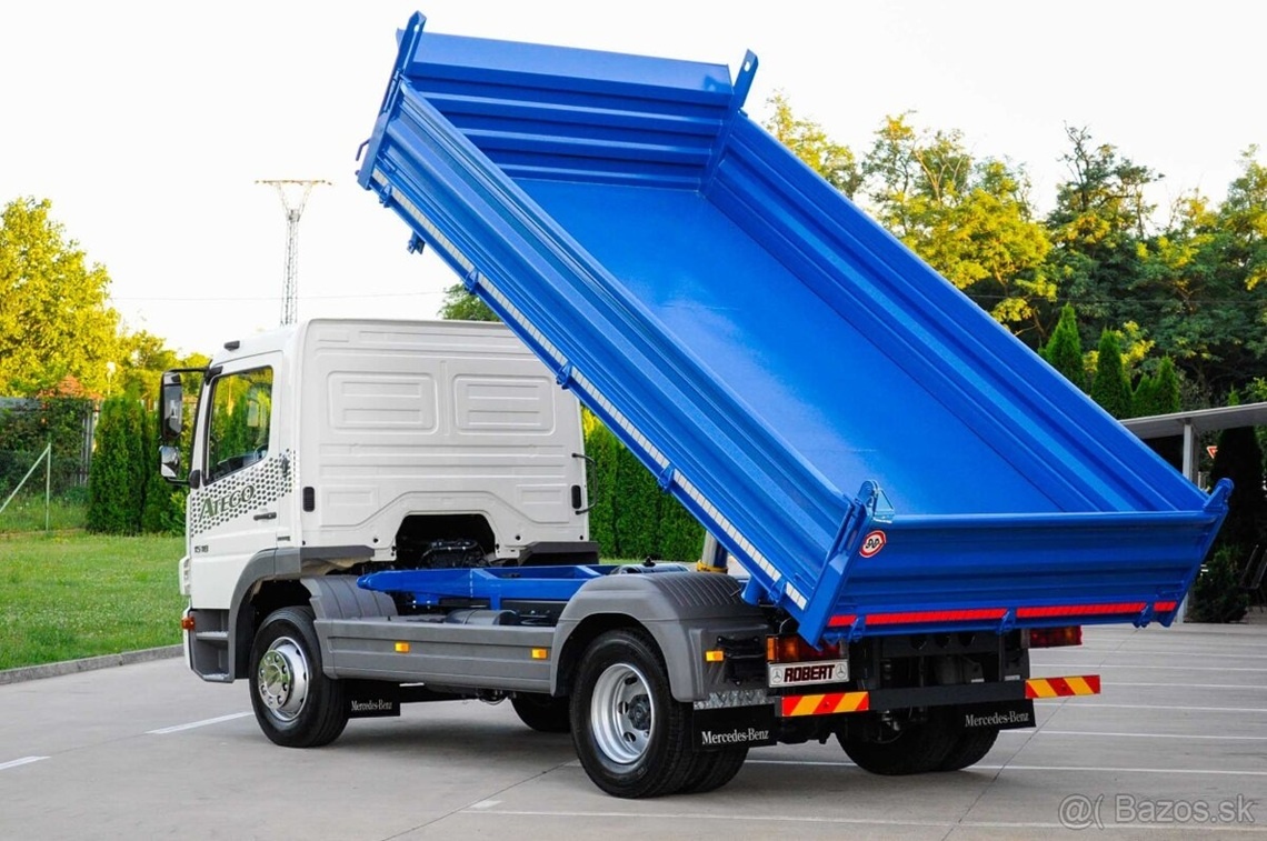 MERCEDES ATEGO 1518 TŘÍSTRANNÝ S3 - SKLÁPĚČ - VYKLÁPĚČ EU-5