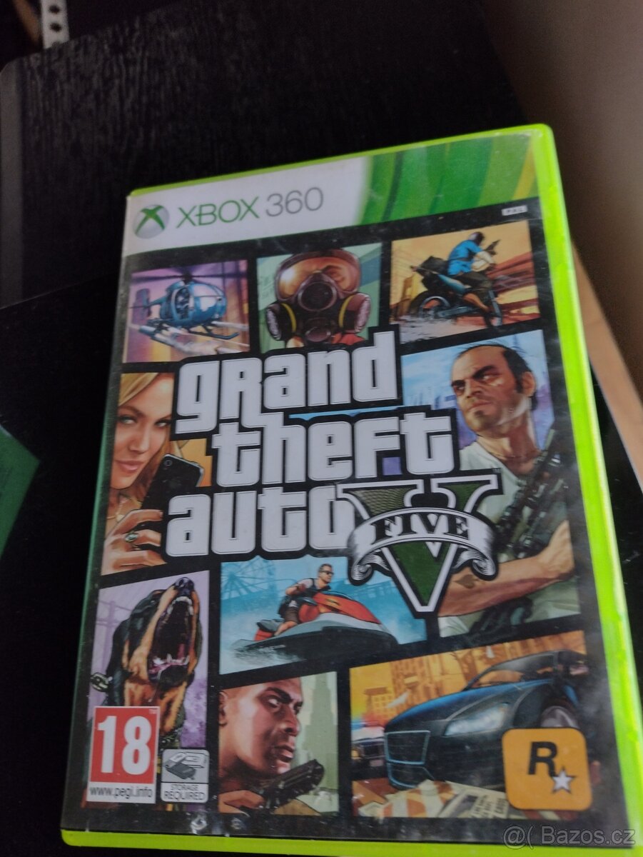 Hra Grand theft auto X Box