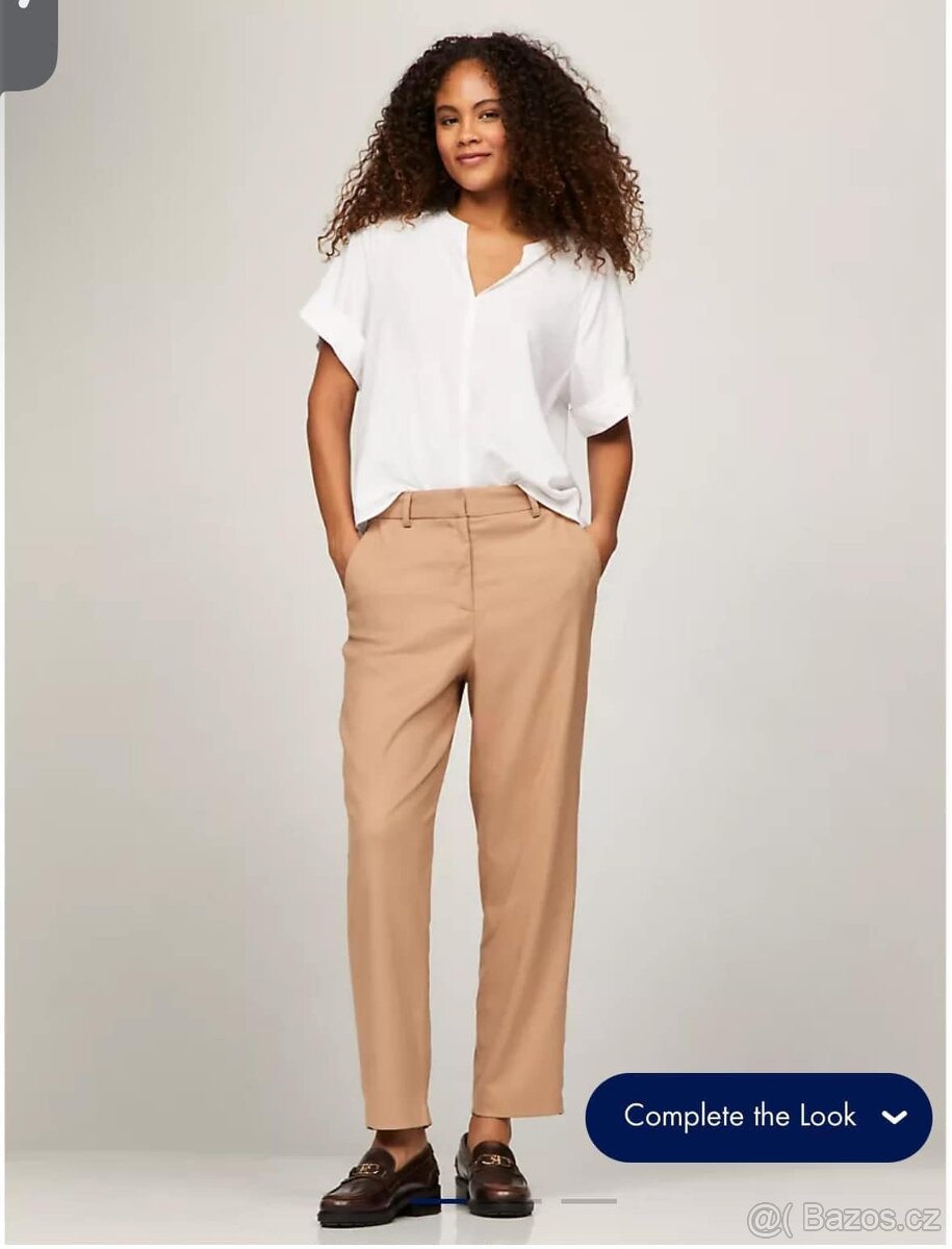 Camel dámské kalhoty Tommy Hilfiger