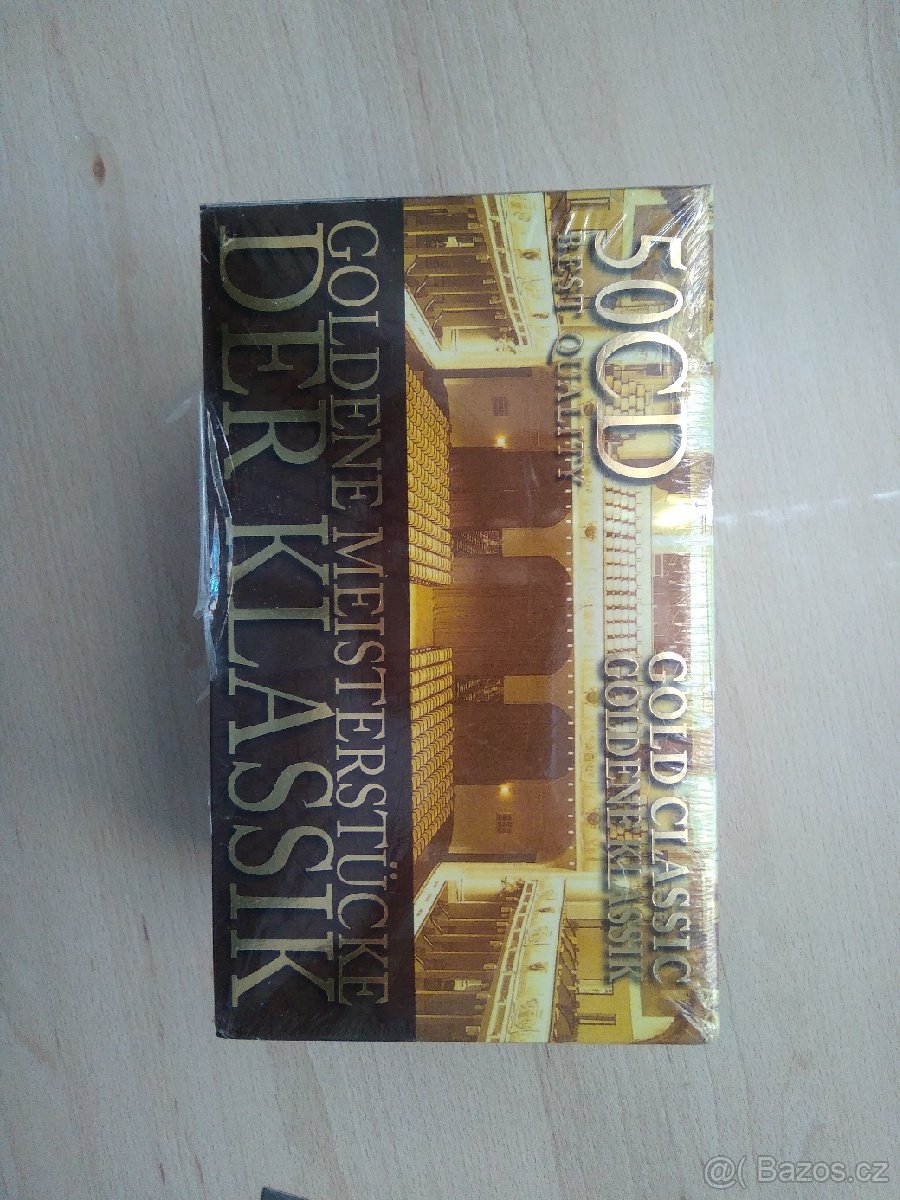 Klasická hudba na CD, nerozbalené originální balení