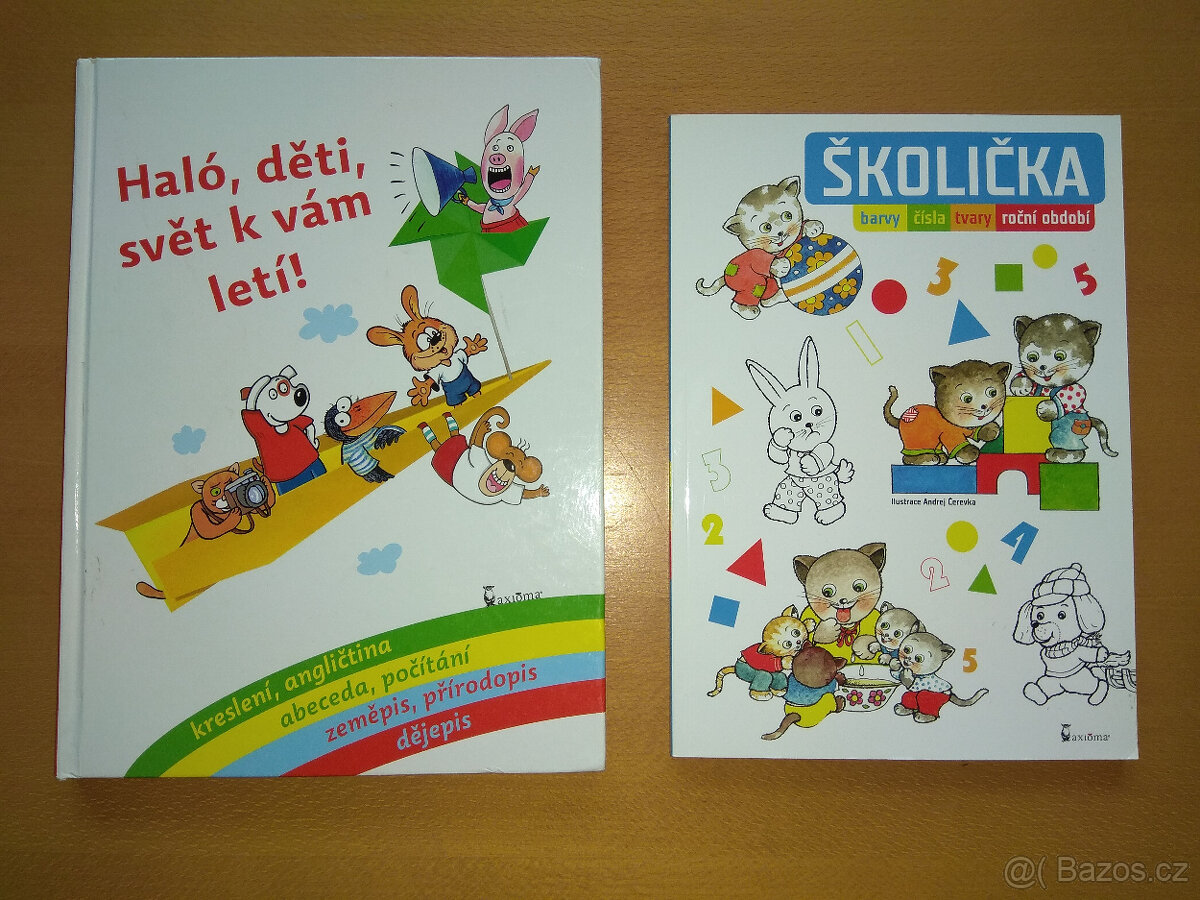 Dětské knihy pro děti cca 4-9 let