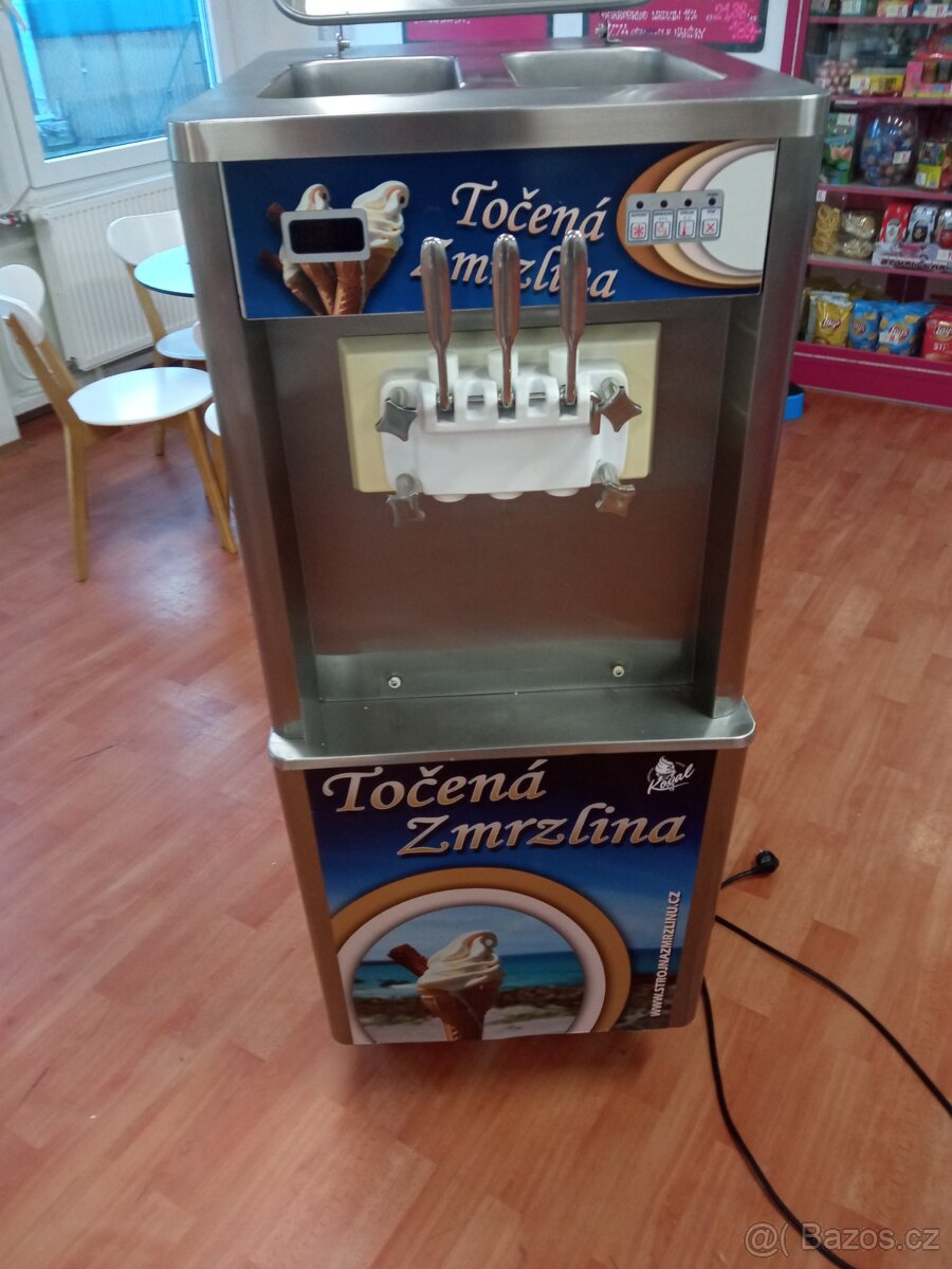 Stroj na výrobu točené zmrzliny