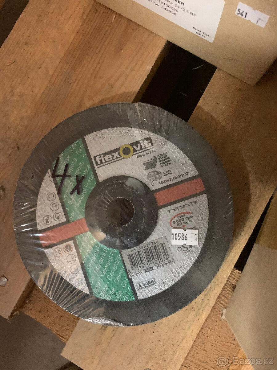Brusivo Flexovit brusný kotouč na kámen 180x7x22mm