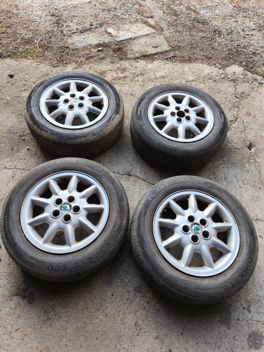 ALU litá kola Octavia 195 65 r15