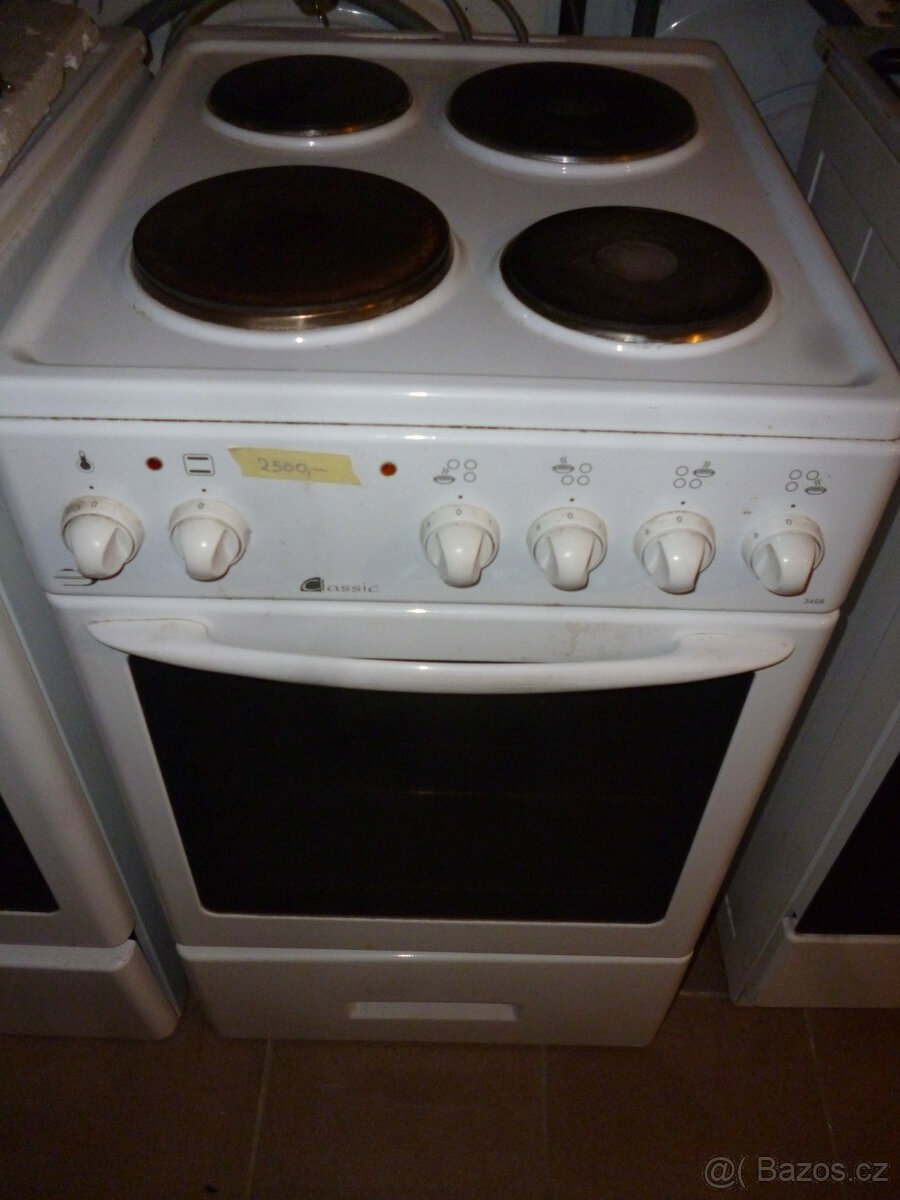 elektrický sporák mora classic na 230v