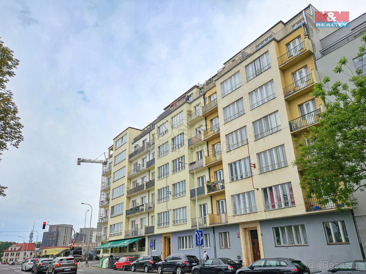 Pronájem bytu 1+kk, 26 m², Praha 7, ul. Jankovcova