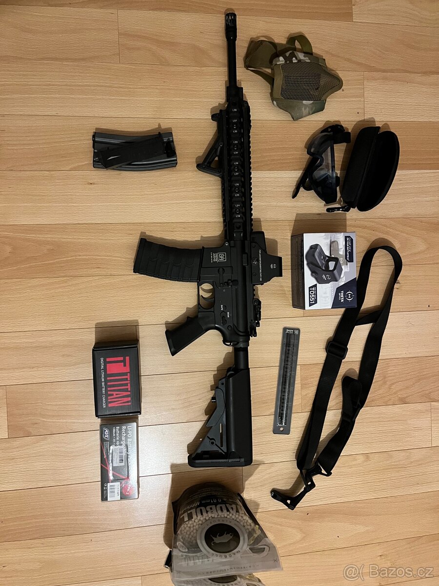 Prodám airsoftovou výbavu – kompletní set