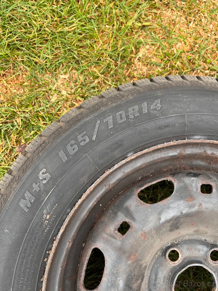 Zimní kola na Fabii 165/70 R14