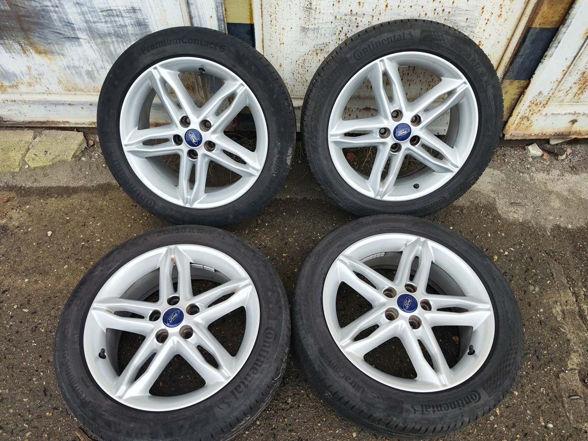 17"letní alu sada 5x108 origo Ford Focus 3 C-Max 215/50