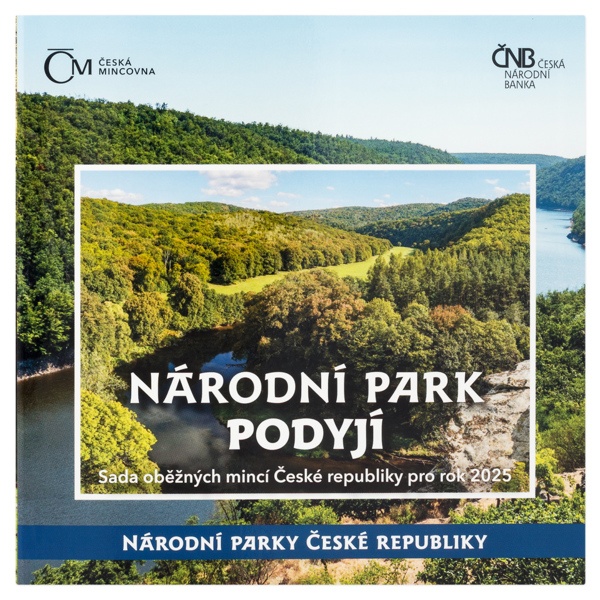 Sada oběžných mincí 2025 Národní parky - Podyjí