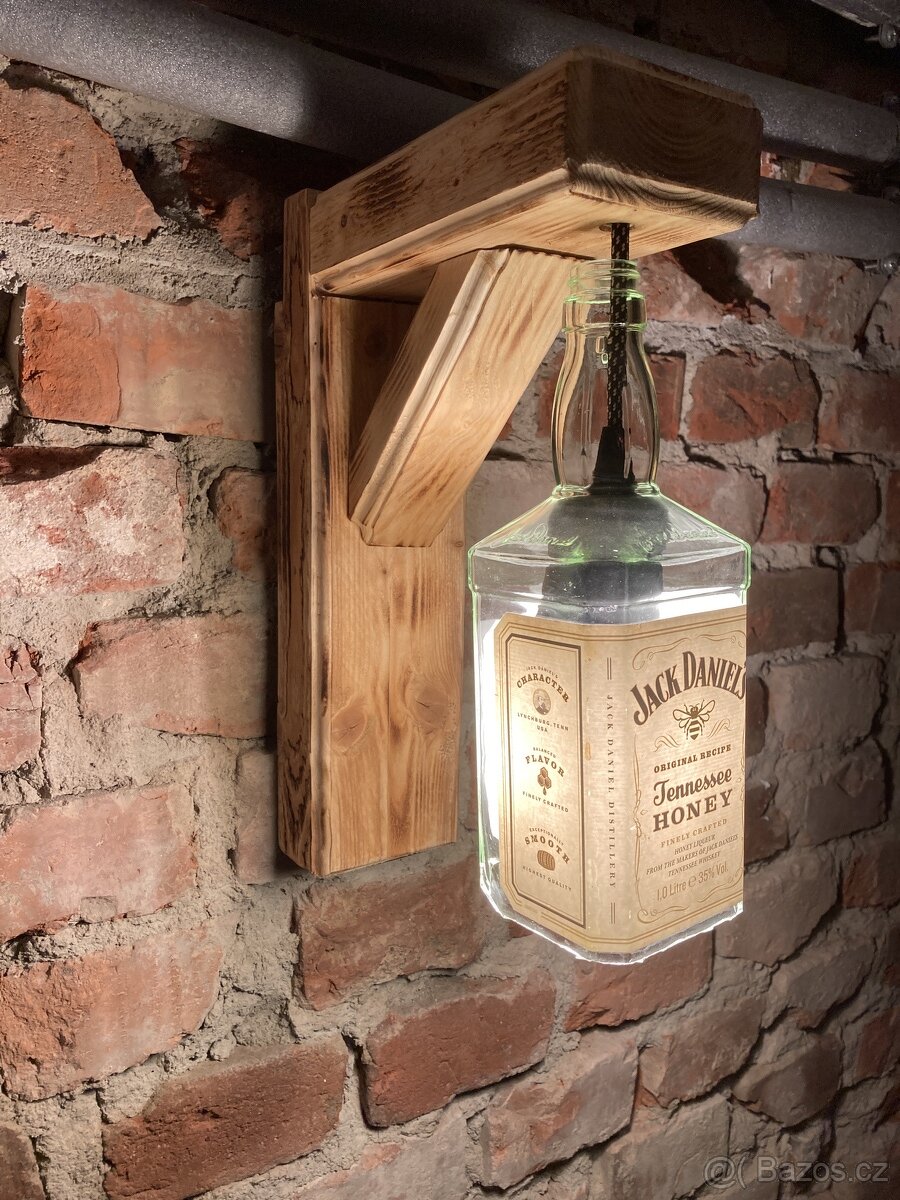 Whisky lampa, nástěnné světlo