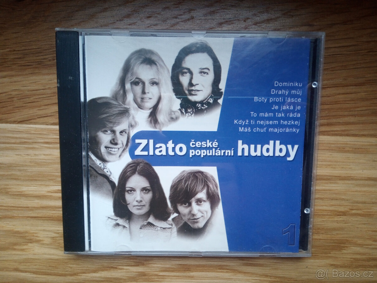 CD Zlato české populární hudby
