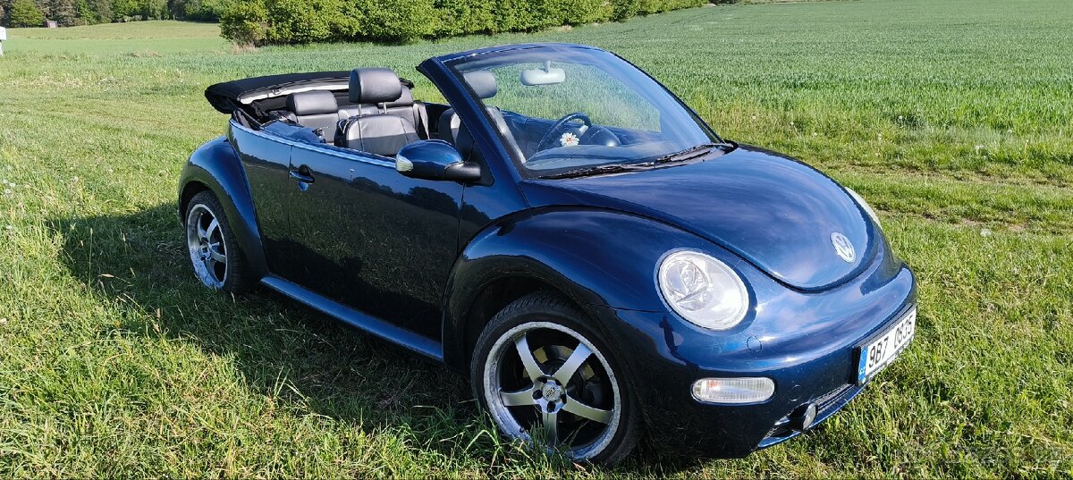 VW Beetle, 2005, 74kw TDI, xenony, kůže, tažné