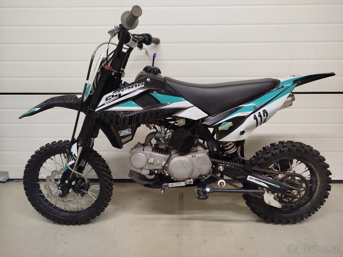 Prodám Stomp 120 R + věci na moto