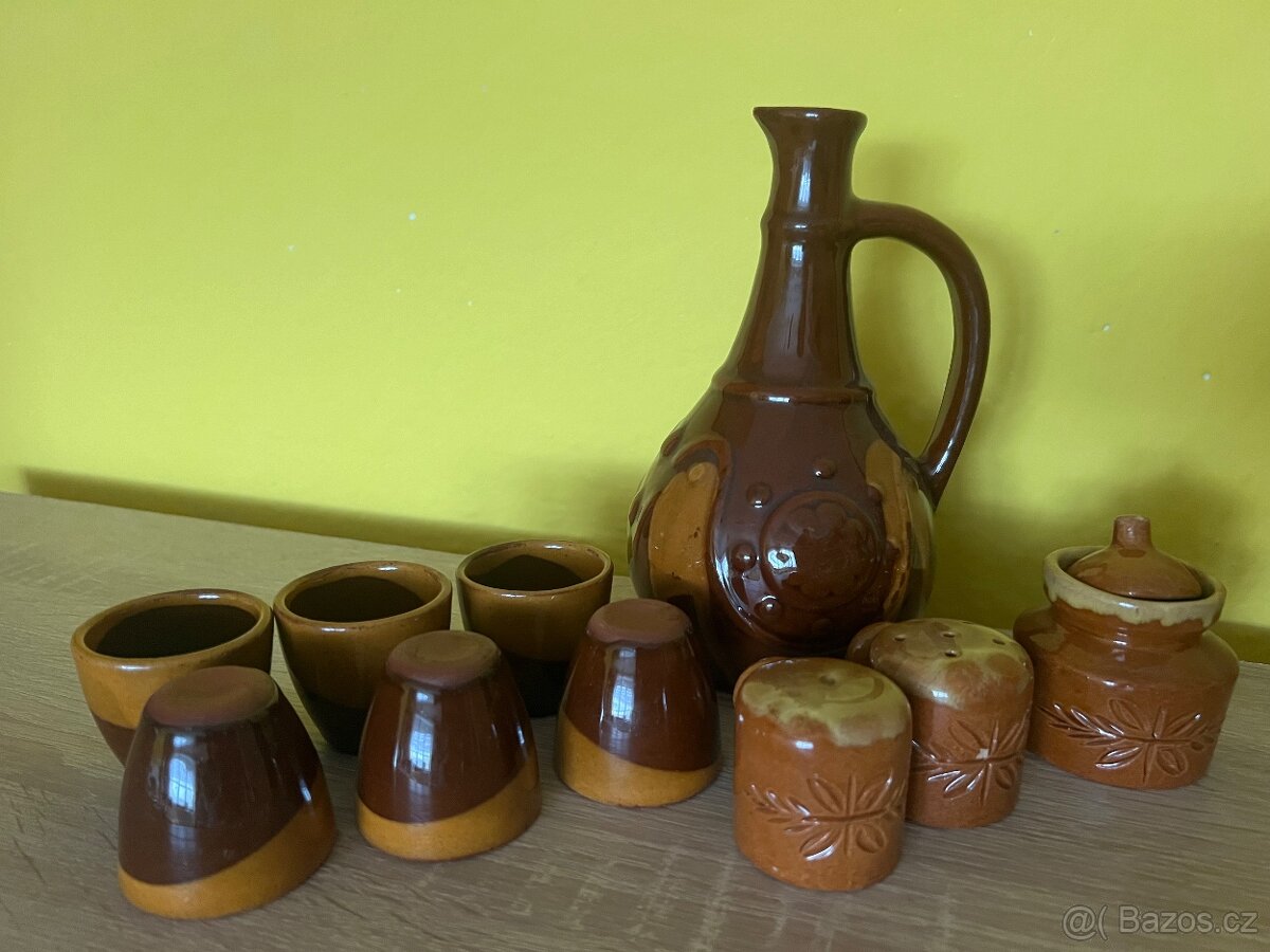 retro keramicka souprava