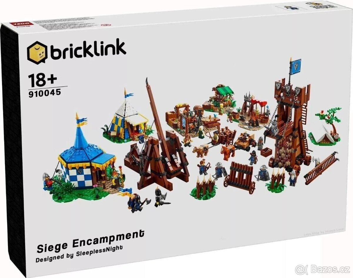 Predám Lego Bricklink 910045 Obliehací tábor