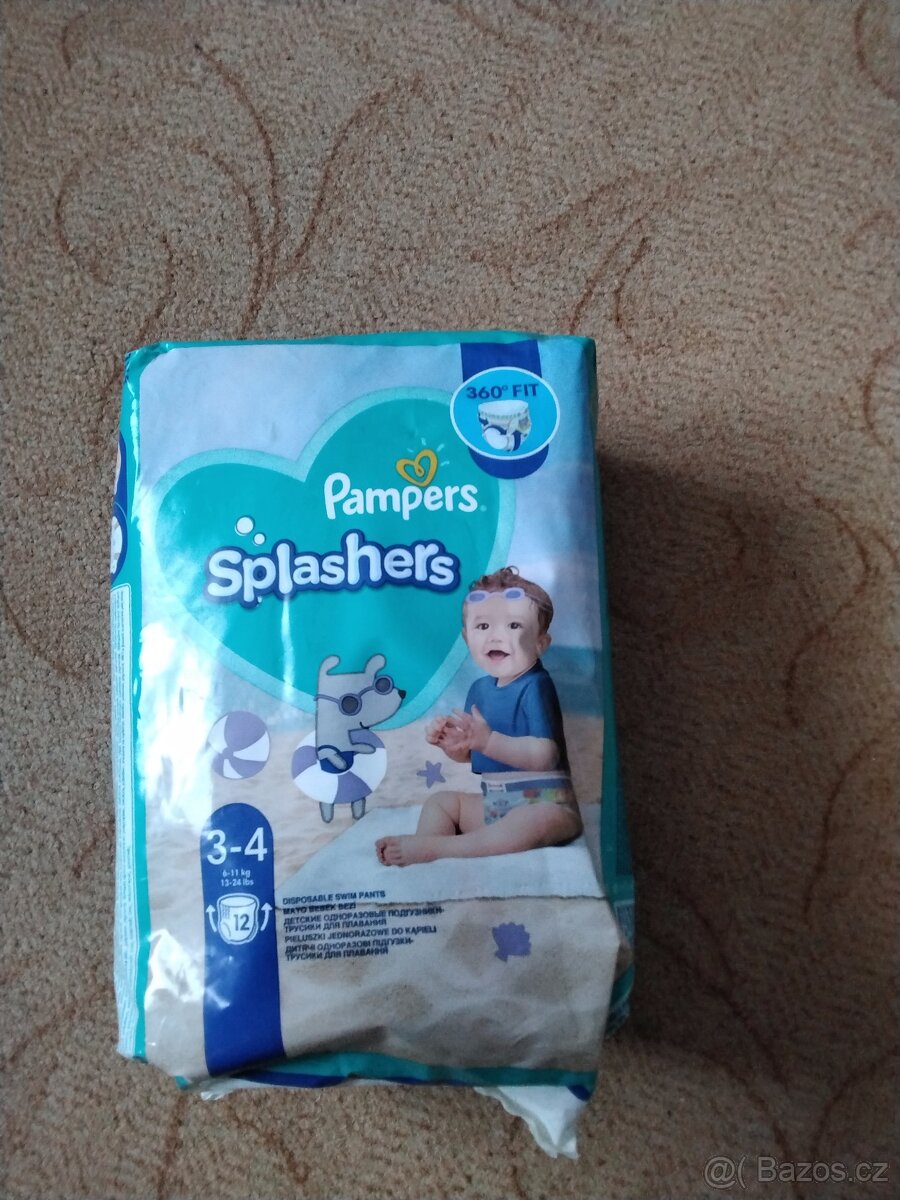 Plenky do vody Pampers